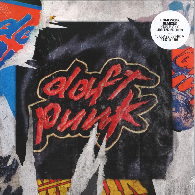 DAFT PUNK - HOMEWORK REMIXES 2x12"