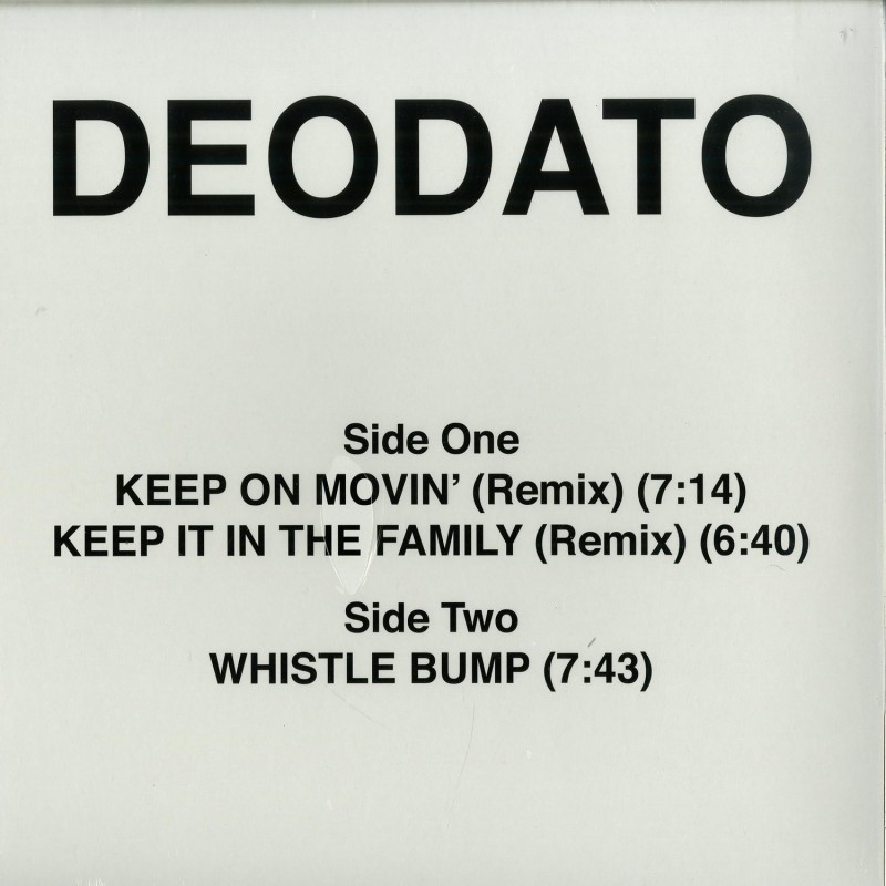 DEODATO - Keep On Movin / Keep It In The Family
