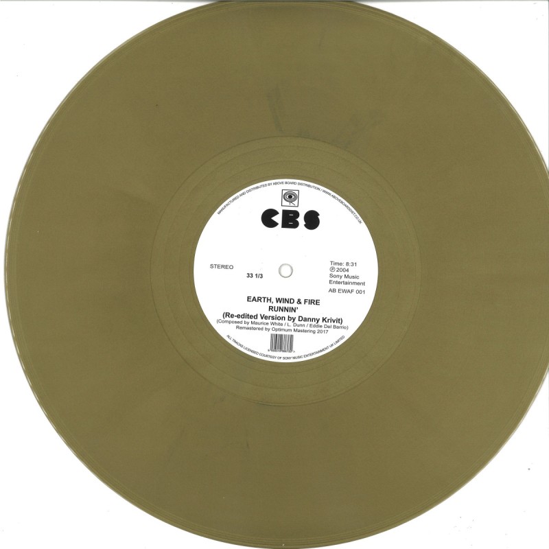 Earth Wind & Fire - Brazilian Rhyme / Runnin\' (re-edited By Danny Krivit)