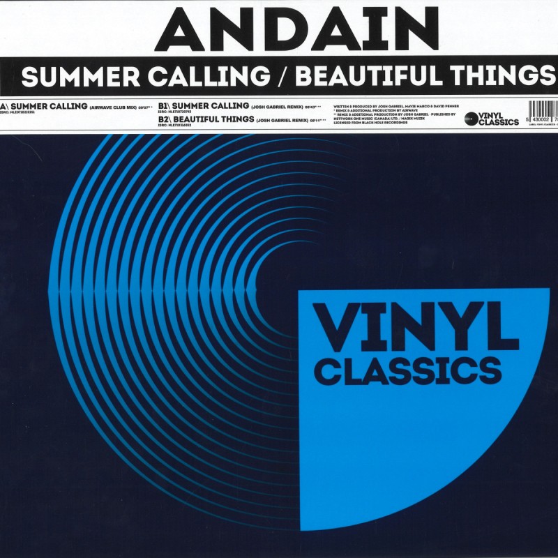 Andain - Summer Calling / Beautiful Things