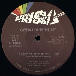 Geraldine Hunt - Can't Fake The Feeling