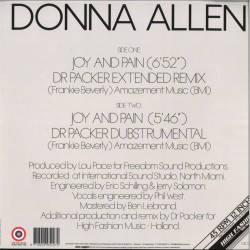 DONNA ALLEN - JOY AND PAIN