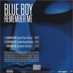 BLUE BOY - REMEMBER ME (REMIXES)