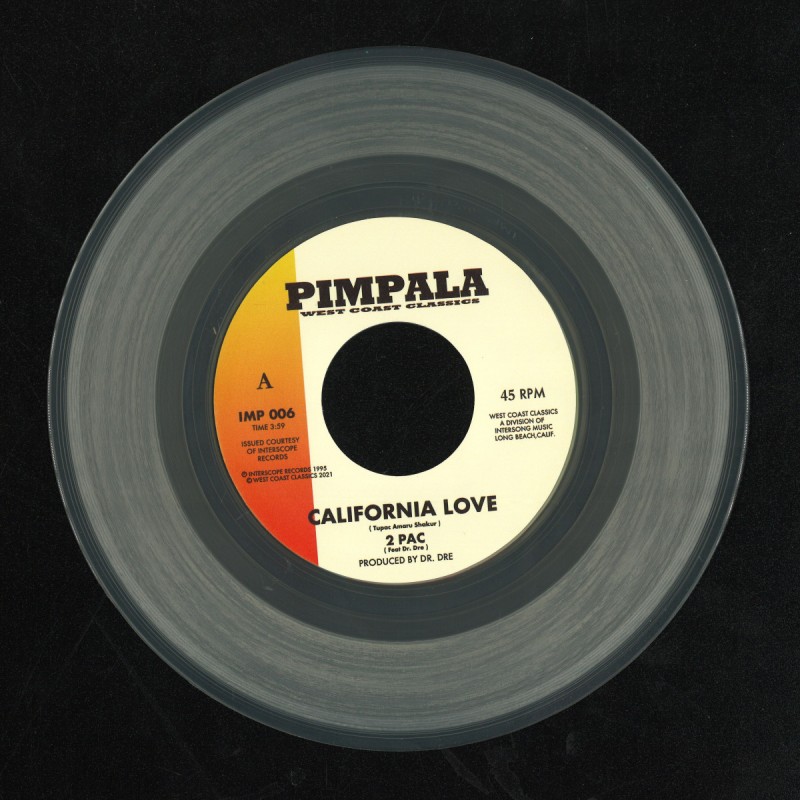 2Pac, Dr. Dre, Ice Cube - CALIFORNIA LOVE / JACKIN FOR BEATS ( 45T 7p )