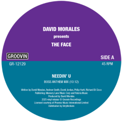 David Morales pres. - The Face Needin' U