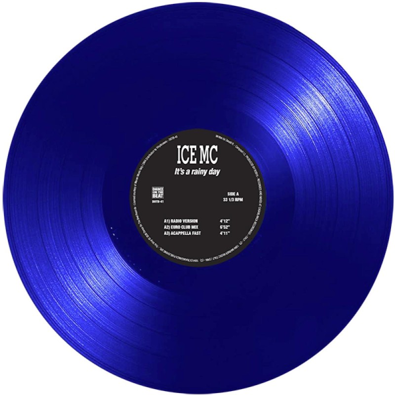 ICE MC - It's A Rainy Day (Blue Transparent Vinyl)
