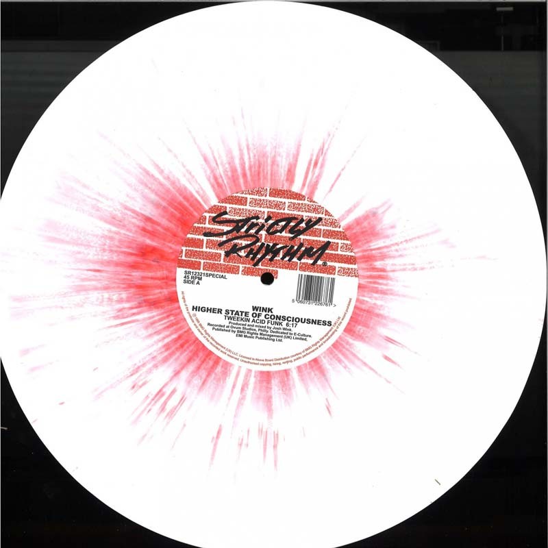 Wink - Higher State Of Conscioness (Red / White Splatter Vinyl)