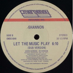 Shannon - Let The Music Play