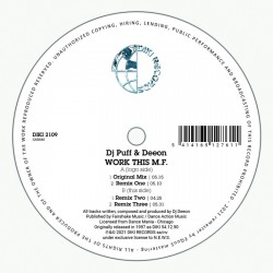 Dj Puff & Deeon  - WORK THIS M.F.