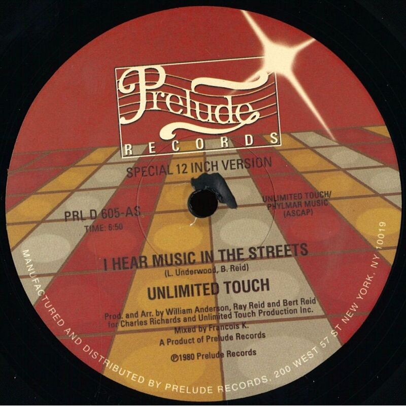 Unlimited Touch - I Hear Music / Searching To Find The One