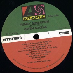 Gwen Mccrae - Funky Sensation / Keep the Fire Burning EP
