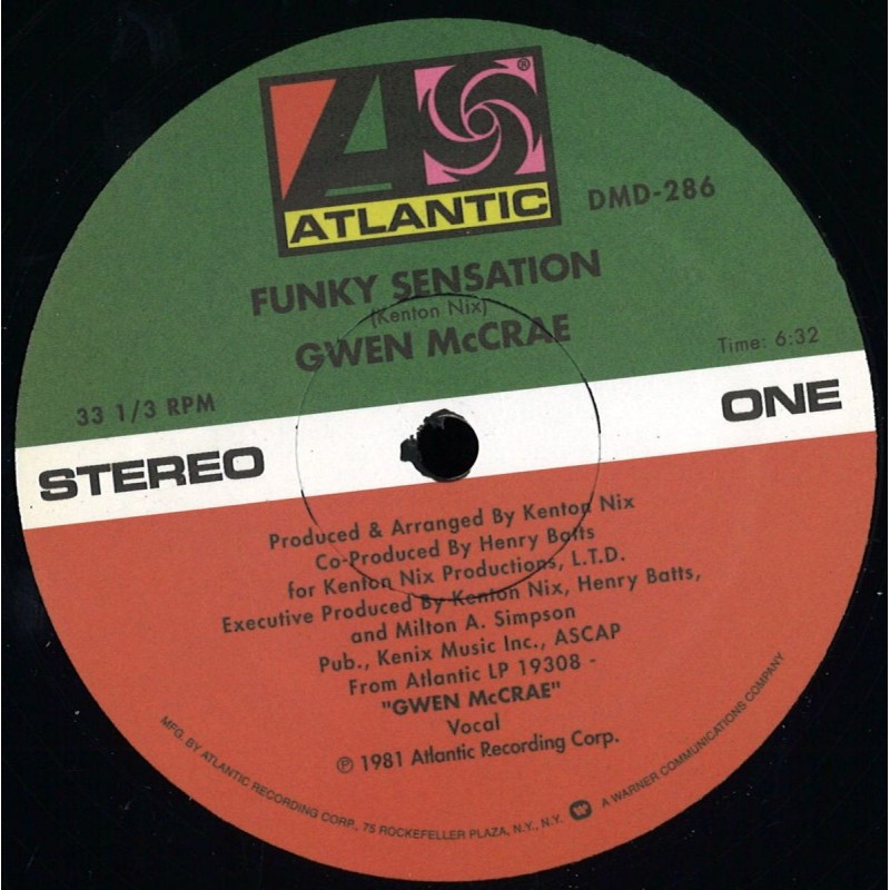 Gwen Mccrae - Funky Sensation / Keep the Fire Burning EP