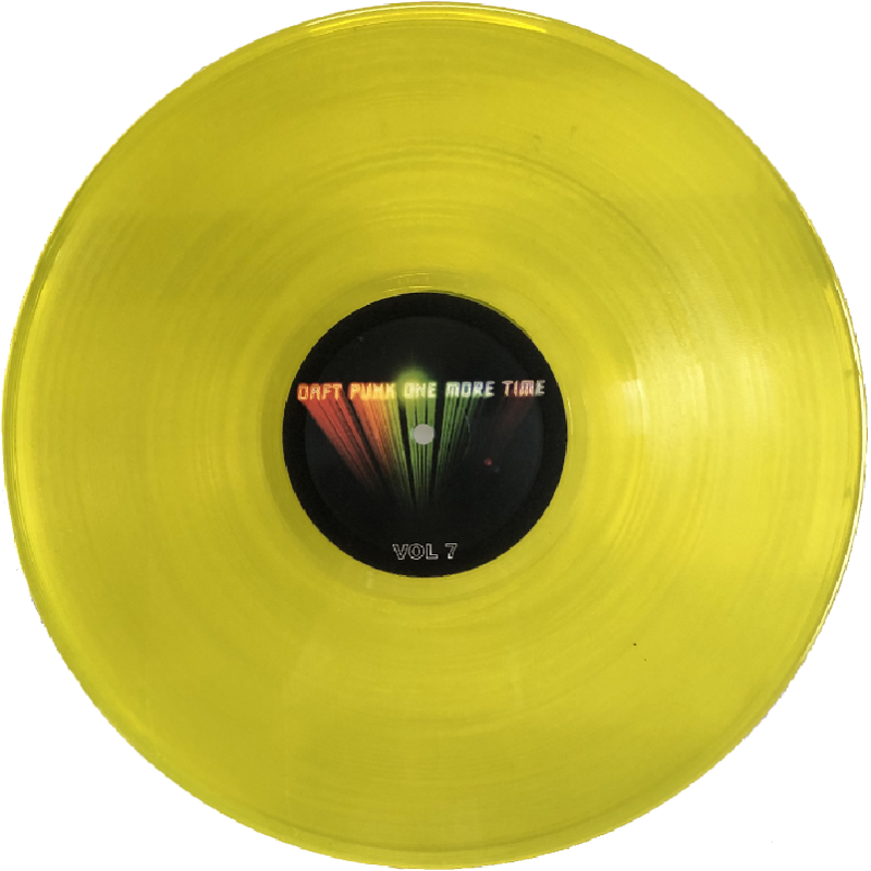 DAFT PUNK - One More Time ( vinyl Yellow )